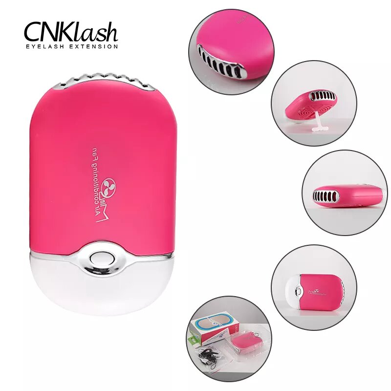 Eyelash Extension Course - USB Mini kirpik Fan aşılama kirpik
