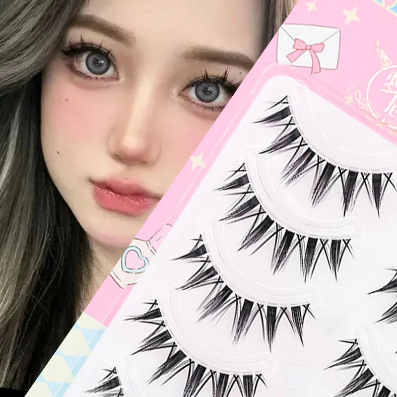 Eyelash Extension Douyin - 5 çift Manga Göz A Şekilli