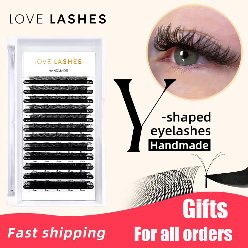 Eyelash Extension Double Volume - AŞK LASHES YY Şekli Kirpik Sahte