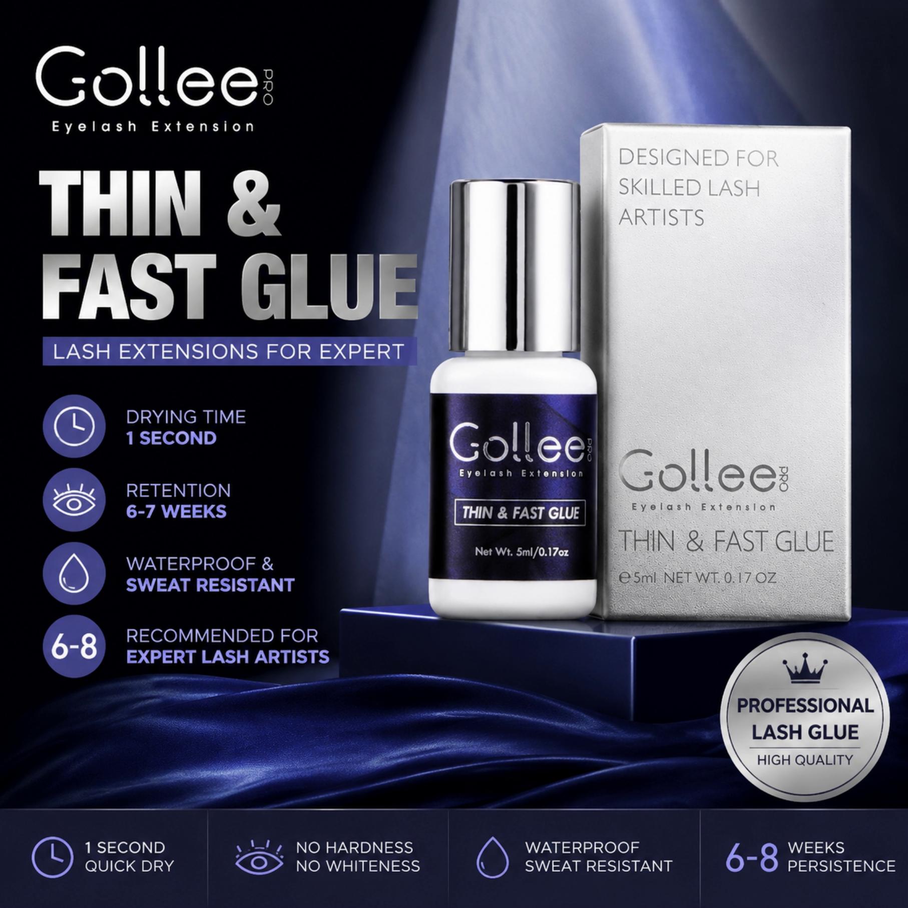 Sensitive Lash Glue - Gollee Hassas Gözler İçin 5ml 1S