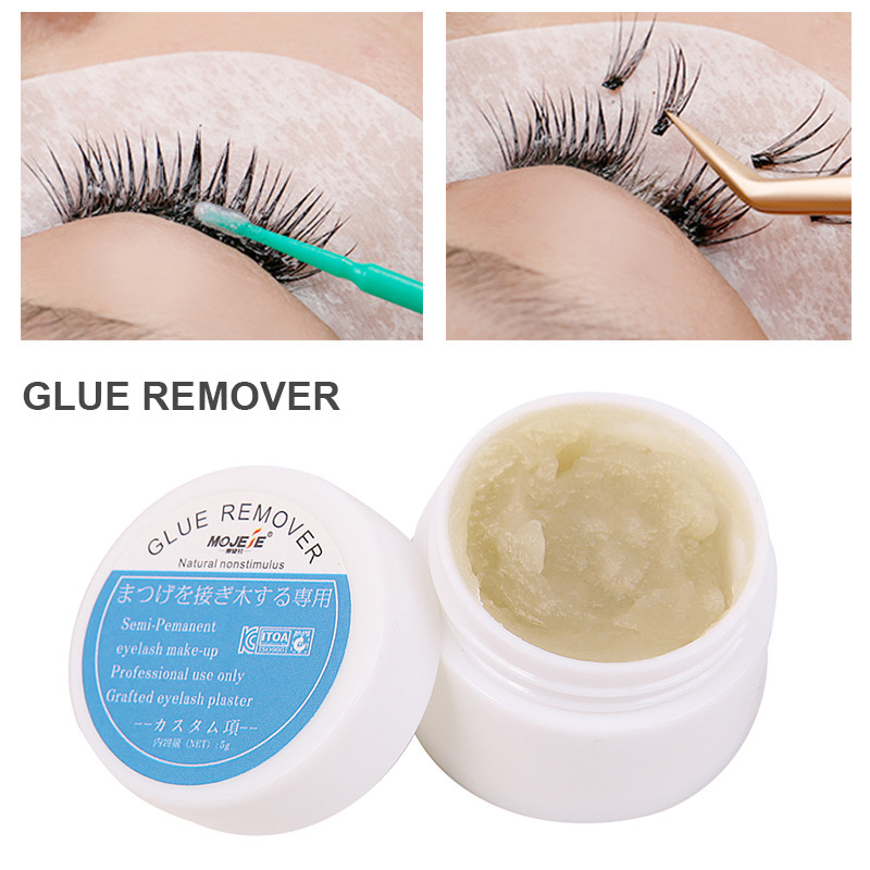 Eyelash Extension Eye Irritation - Aşılama kirpik uzatma makyaj çıkarıcı tutkal