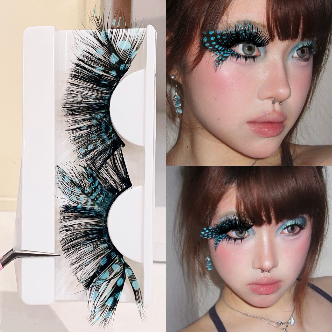 Eyelash Extension Douyin - Doudoutian Kelebek Küme Kirpikleri Yumuşak Tüy