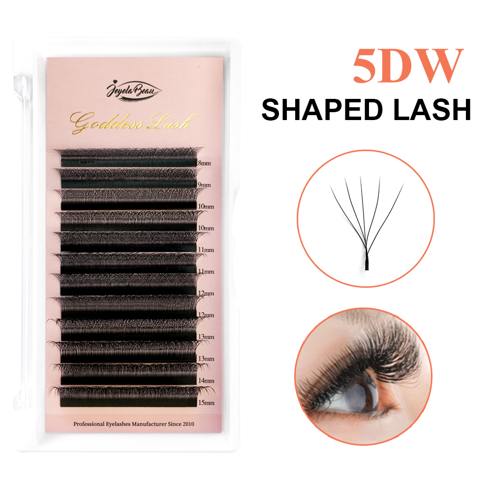 Eyelash Extension Supernatural - Tanrıça 5D W Şekilli Kirpikler Büyük