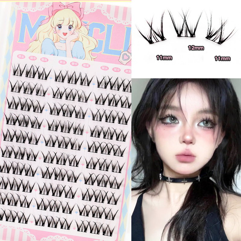 Eyelash Extension Douyin - 32 satır kirpik kitap Manga yanlış