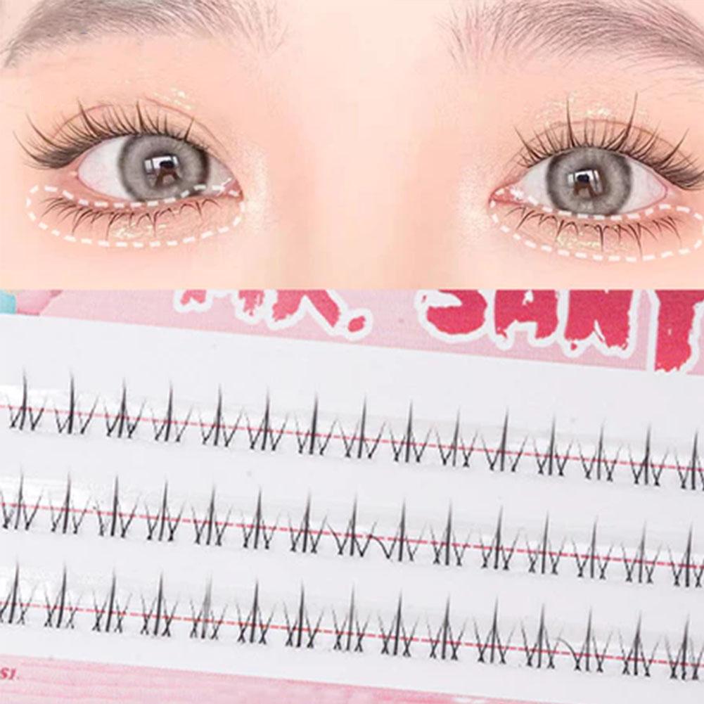 Eyelash Extension Natural Classic - Alt Kirpik V Şekilli Demetler Alt
