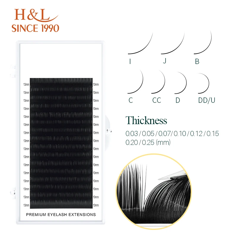 Eyelash Extension Natural Classic - H&L 1990'DAN BERİ 16 Sıra Sahte
