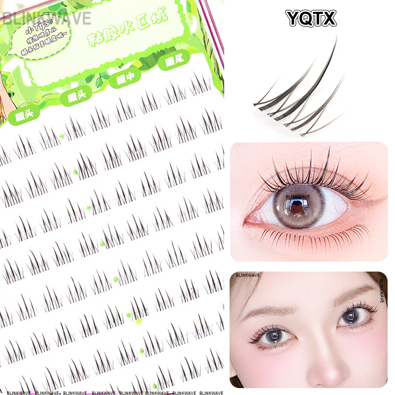 Eyelash Extension Douyin - Doğal Koreli Kız Grubu Stil Takma
