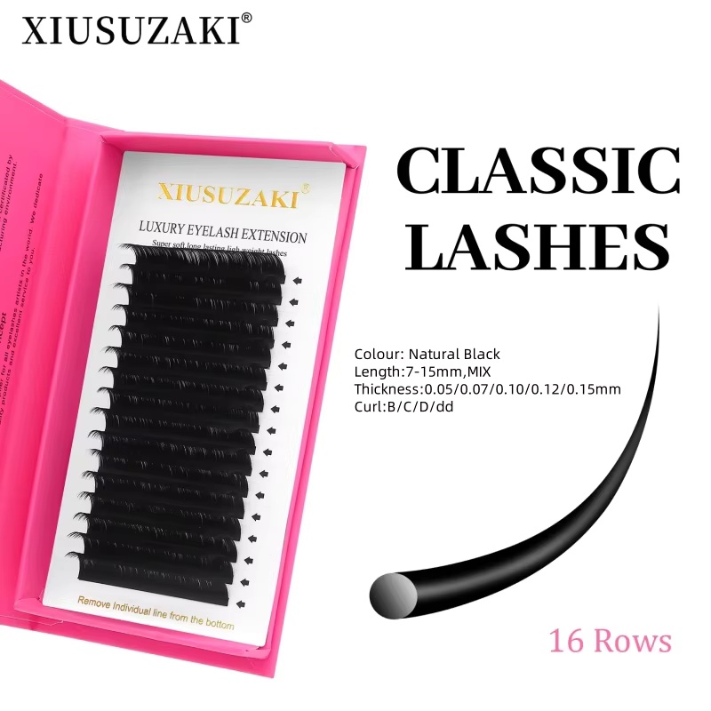Eyelash Extension Natural Classic - Klasik Bireysel Kirpik Uzatma Profesyonel Yumuşak