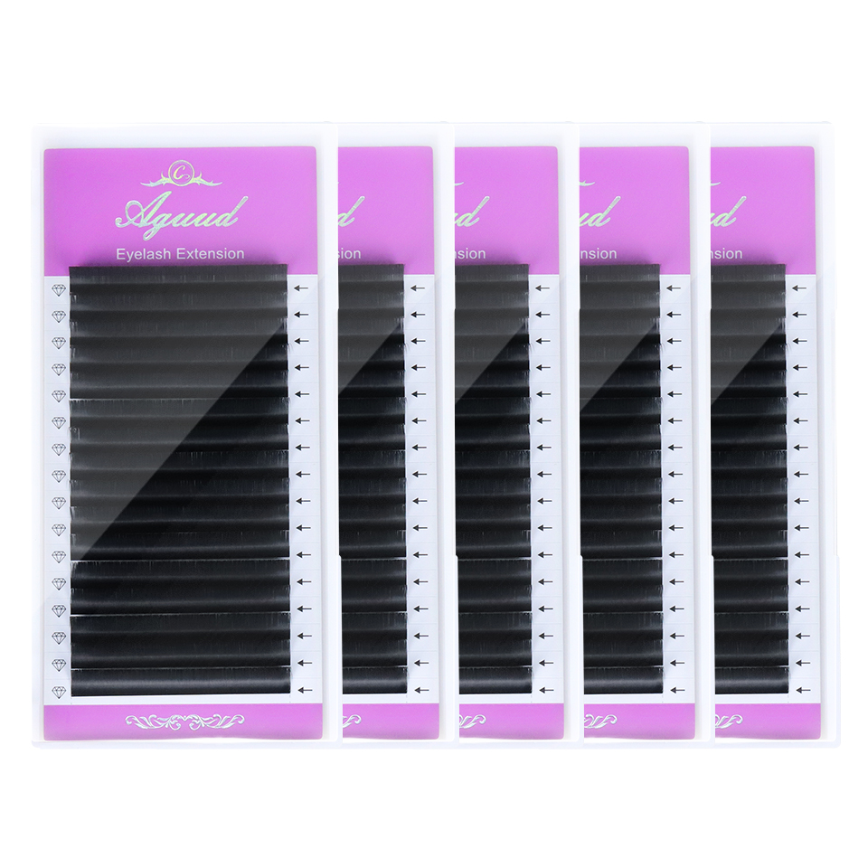 Eyelash Extension Supernatural - AGUUD 5 tepsiler/lot YENI Süper Mat