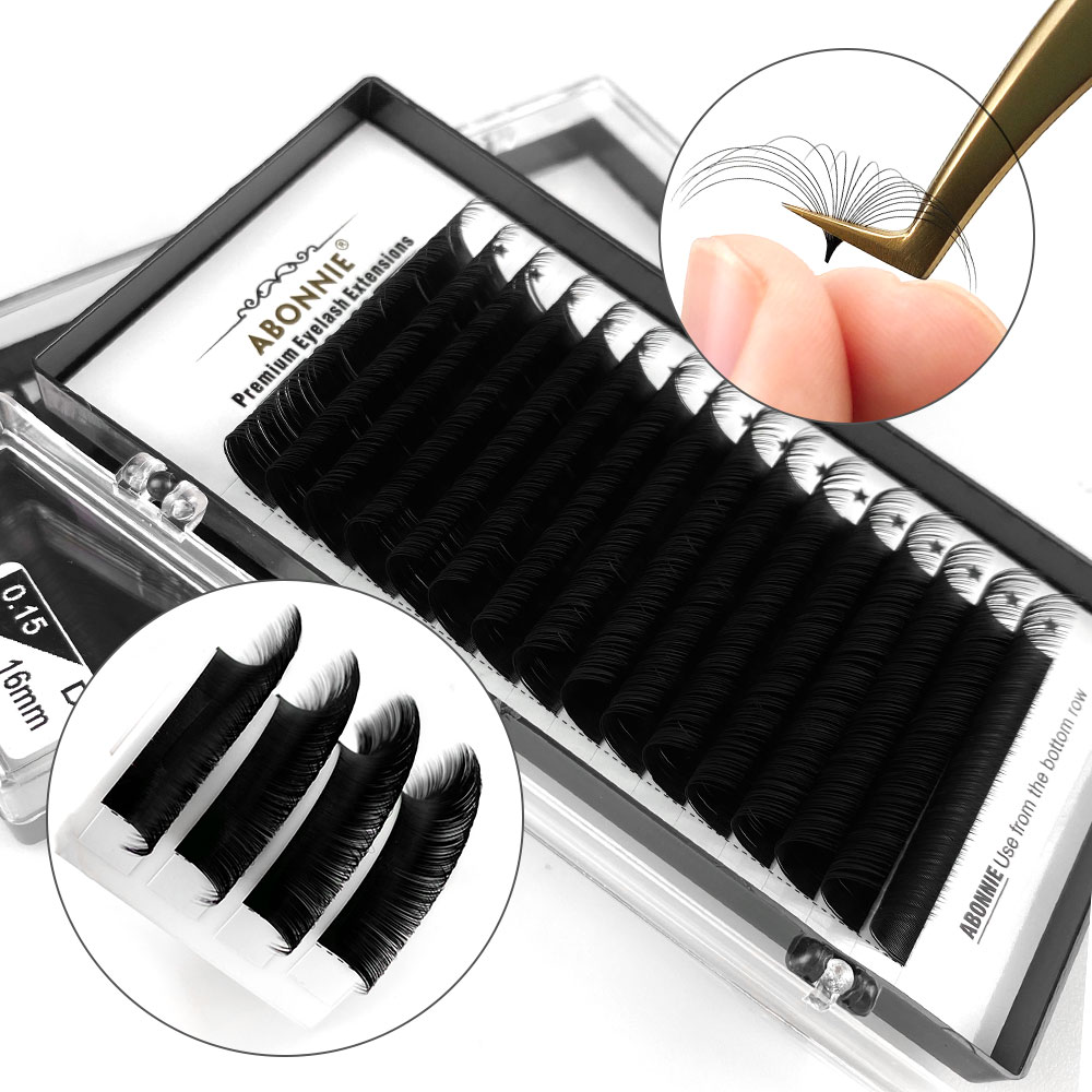 Eyelash Extension Natural Classic - Abonnie Kirpik Uzatma İpek Yumuşak Profesyoneller
