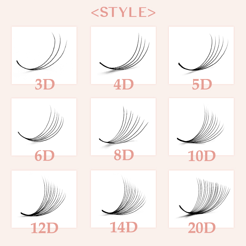800/1600 Premade Hacim Kirpik  - Eyelash Extension Double Volume incelemesi ve fiyatı