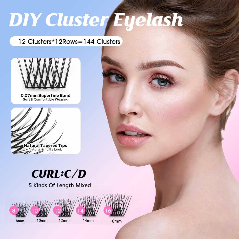 YUANZHIJIE Yeni DIY Kümeler Ya - Eyelash Extension Supernatural incelemesi ve fiyatı