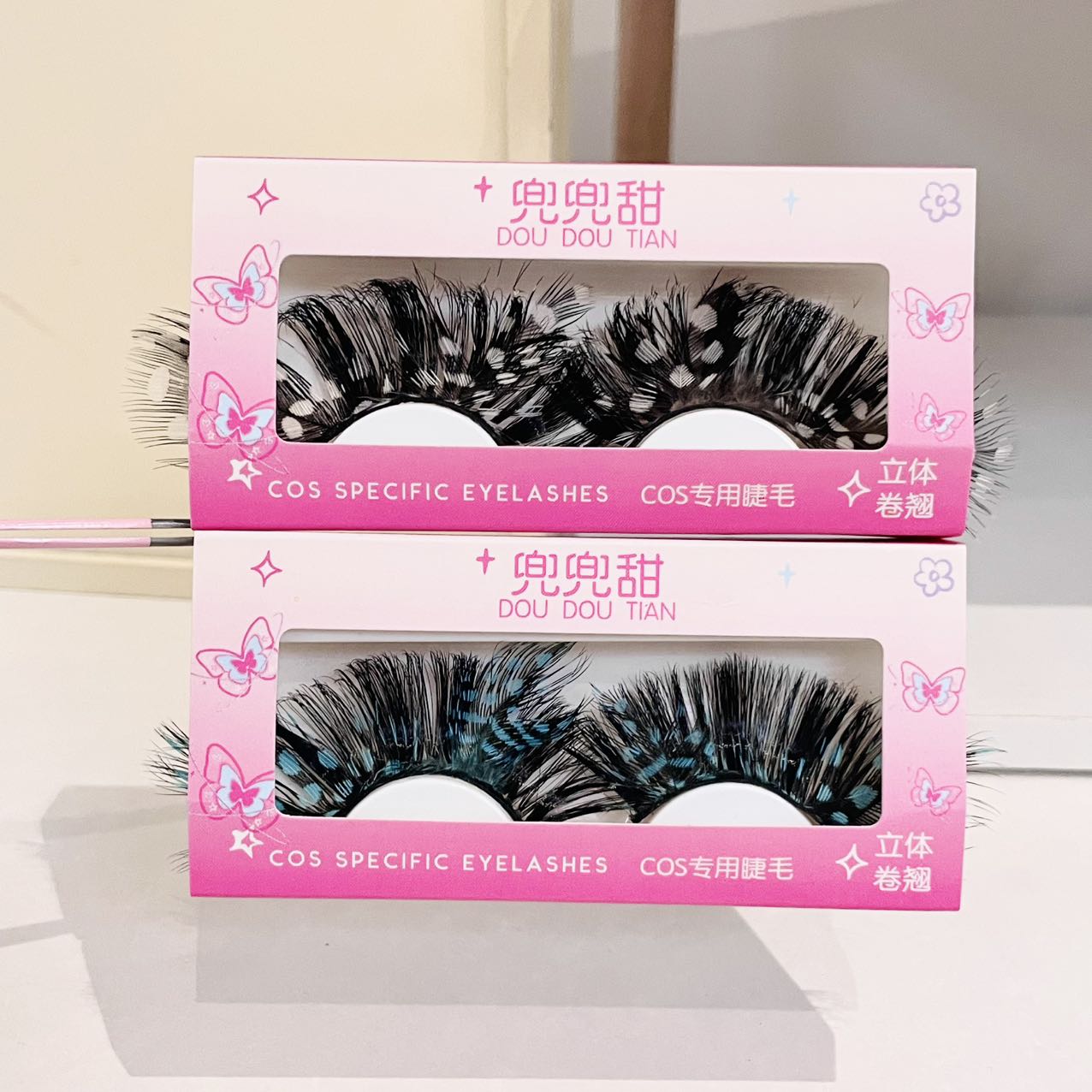 Doudoutian Kelebek Küme Kirpik - Eyelash Extension Douyin incelemesi ve fiyatı