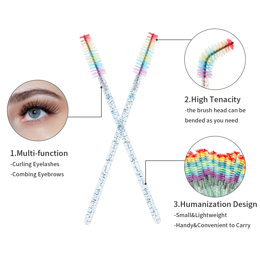 50 adet gökkuşağı kristal kirp - Eyelash Extension Course incelemesi ve fiyatı