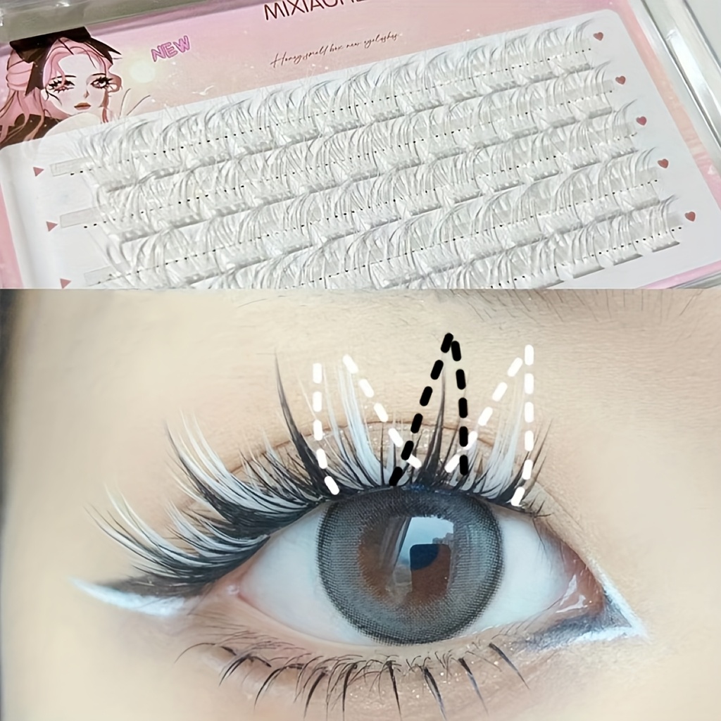 Mixiaohe Renkli Kirpikler 60 D - Eyelash Extension Anime incelemesi ve fiyatı