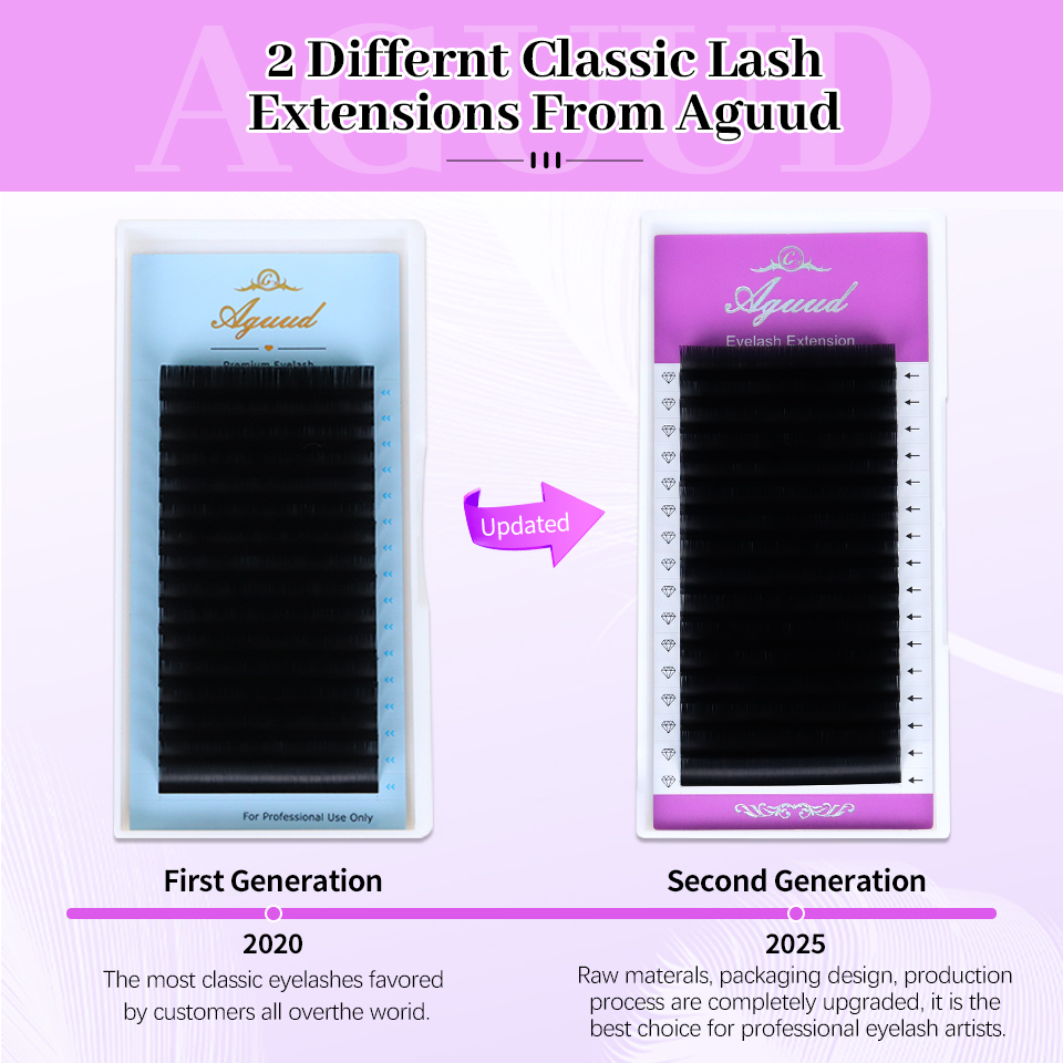 AGUUD 5 tepsiler/lot YENI Süpe - Eyelash Extension Supernatural incelemesi ve fiyatı