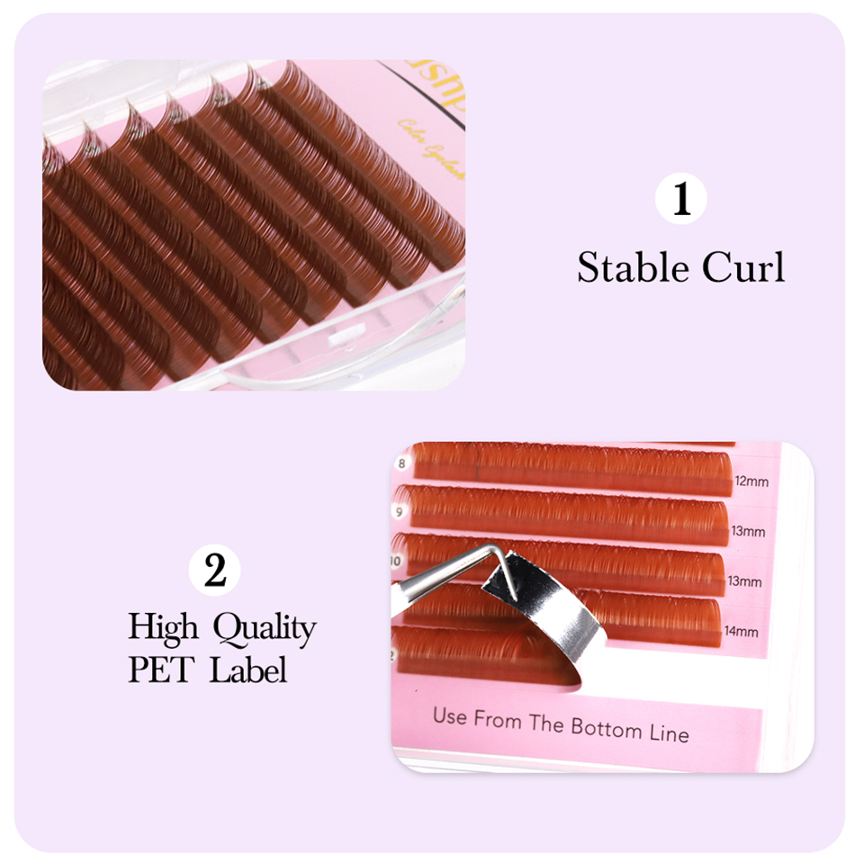 Kakao Çikolata Kahverengi Kirp - Eyelash Extension Natural Classic incelemesi ve fiyatı