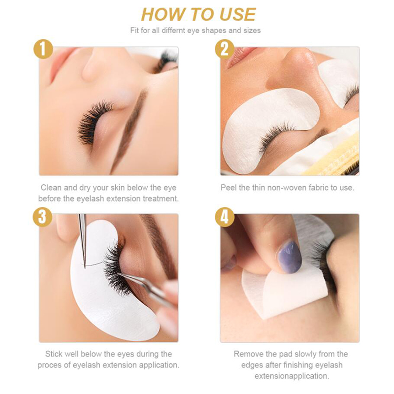 1000 çift/grup marka MINI lint - Eyelash Extension Eye Irritation incelemesi ve fiyatı