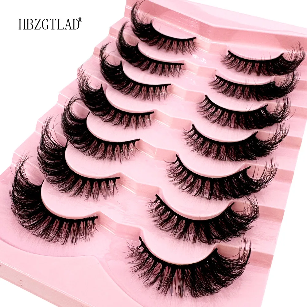 7 çift Kalın Kedi Gözü Kirpikl - Eyelash Extension Volume Cat Eye incelemesi ve fiyatı