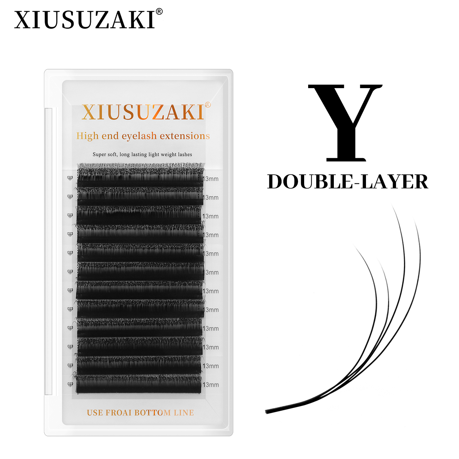 XIUSUZAKI Çift Katmanlı YY Kir - Eyelash Extension Double Volume incelemesi ve fiyatı
