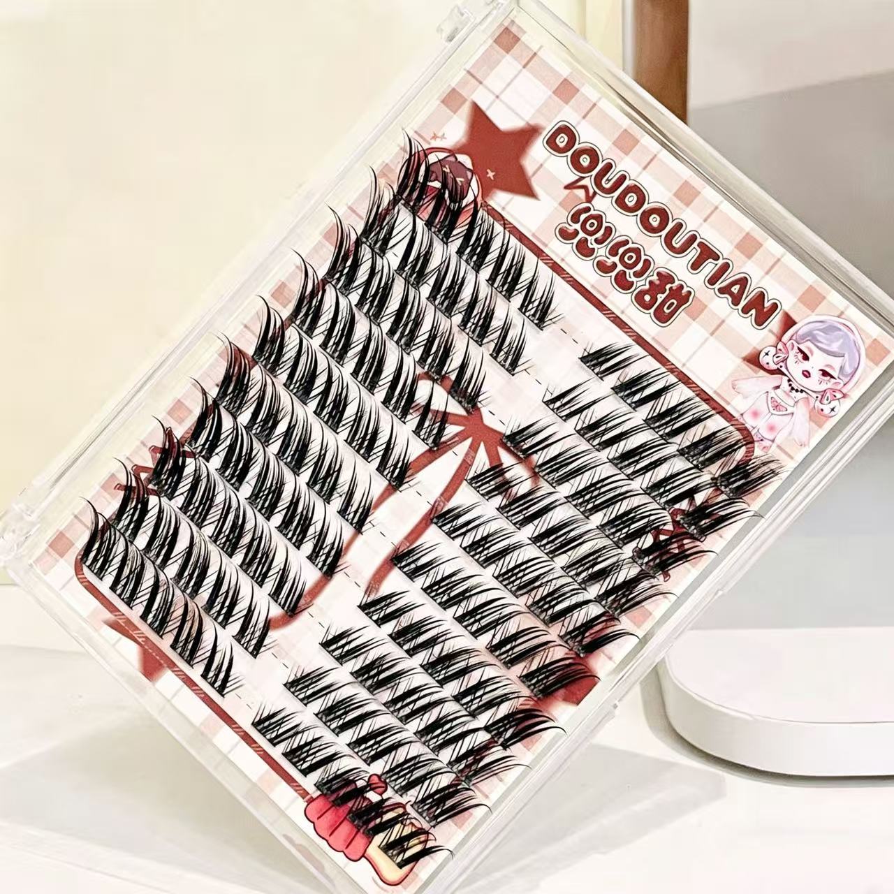 Doudoutian Fox-Style Kanatlı K - Eyelash Extension Douyin incelemesi ve fiyatı
